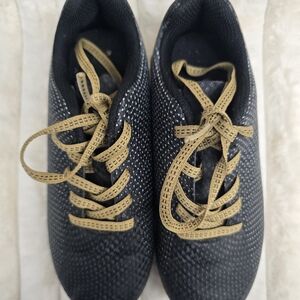 DSG Kids Black Sneakers with Tan Laces
